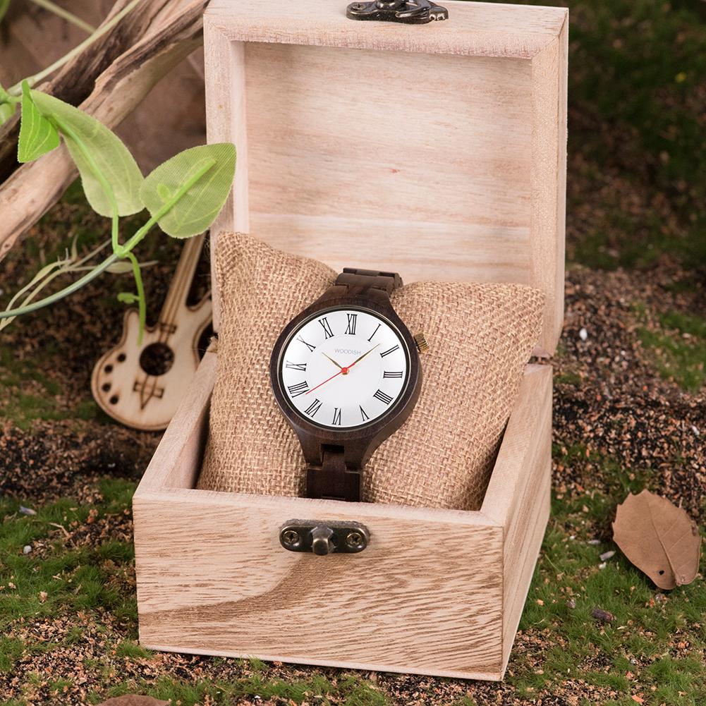 WOMEN'S HINZE EBONY WOODEN WATCH - Q011-1 Women's watch Bobo Bird 