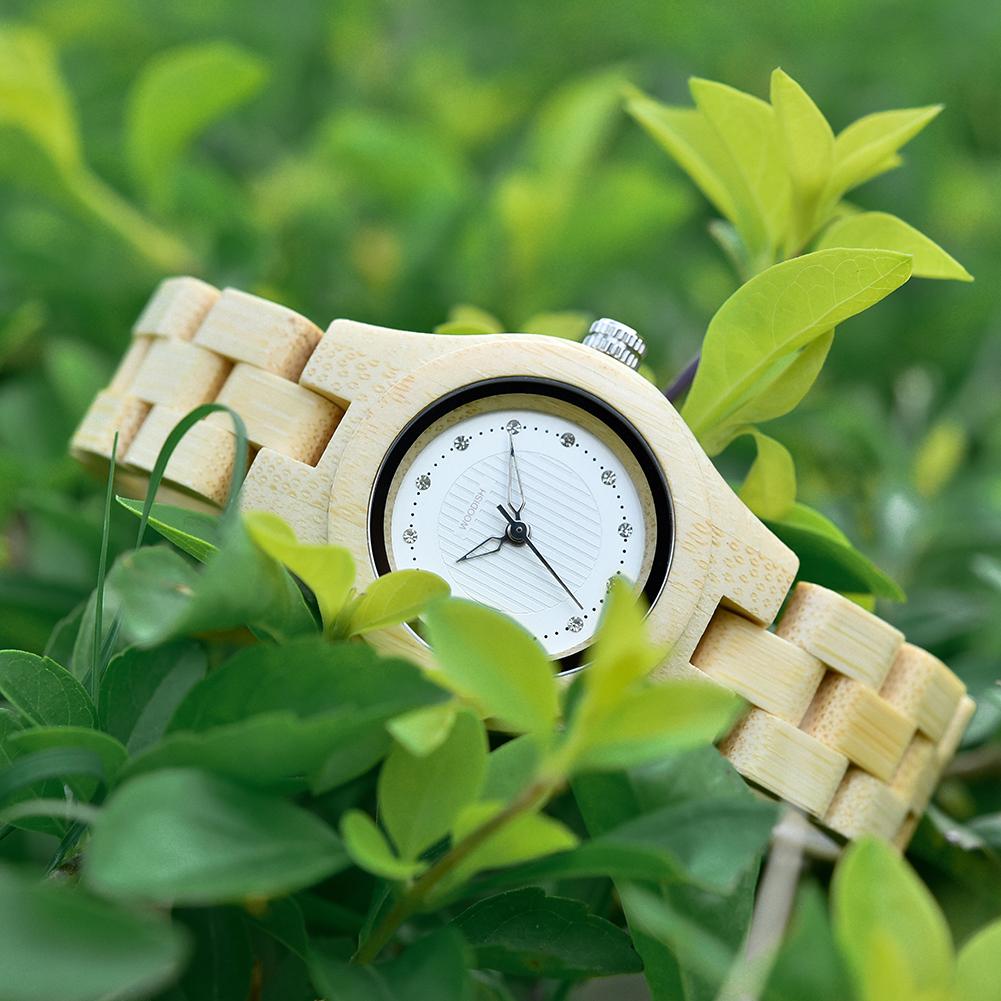 WOMEN'S NATURAL BAMBOO WOOD WATCH - O10 Women's watch Bobo Bird 