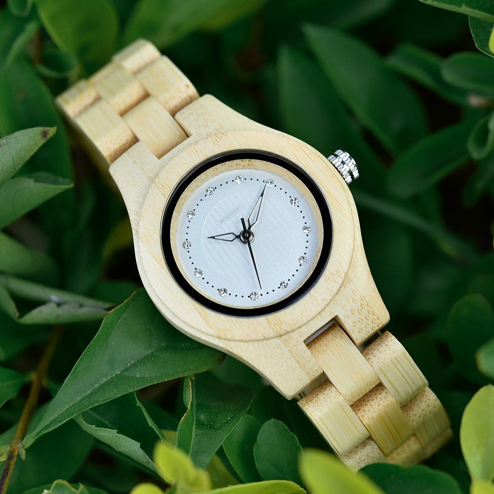 WOMEN'S NATURAL BAMBOO WOOD WATCH - O10 Women's watch Bobo Bird 