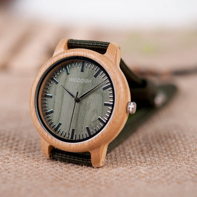 Wooden Bamboo Watch GD011-AB Unisex watches Bobo Bird 