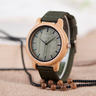 Wooden Bamboo Watch GD011-AB Unisex watches Bobo Bird 