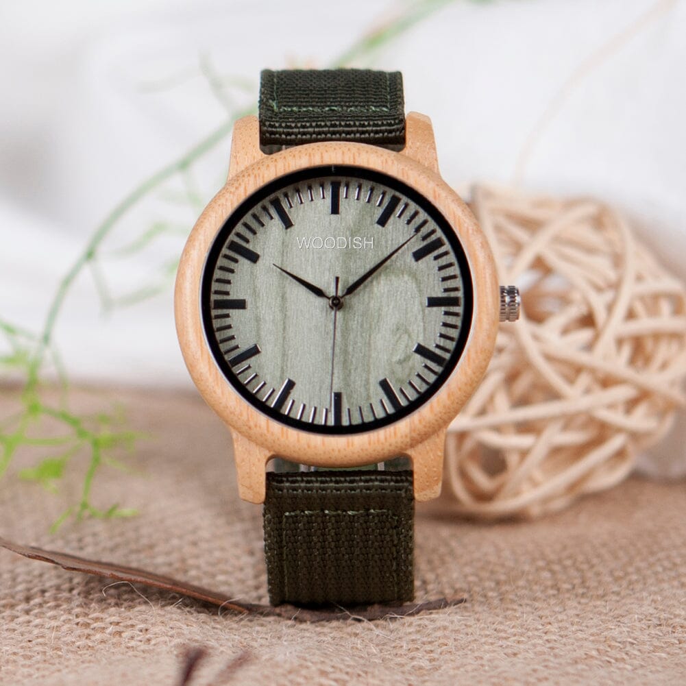 Wooden Bamboo Watch GD011-AB Unisex watches Bobo Bird 