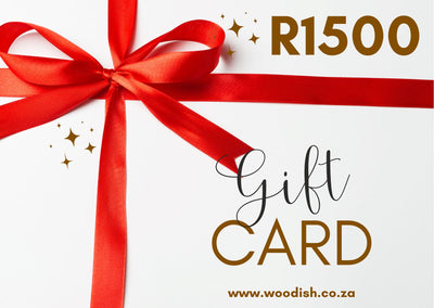 Woodish Gift Cards Gift Cards WoodishSA R 1500 